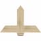 Ekena Millwork Eugene Rough Sawn Timber Gable Bracket, Douglas Fir, 36"W x 24"H x 4"D x 6"F, 16/12 Pitch GBW036X24X0406EUG00RDF - alternate 1